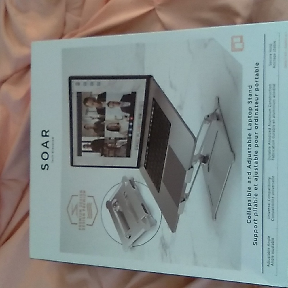 Laptop Stand Adjustable Collapsible - image 1